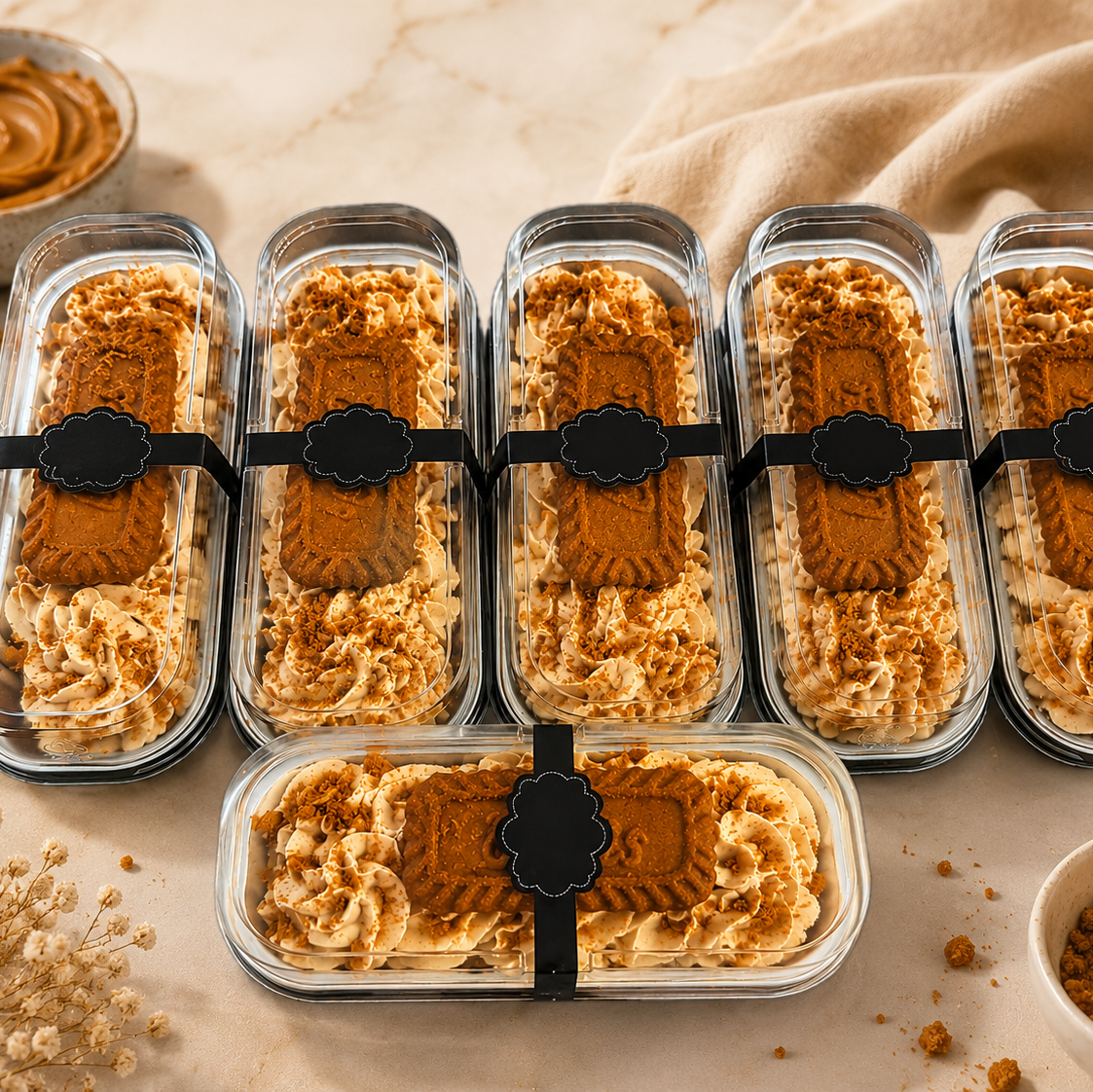 Cookie Butter Mini Cakes